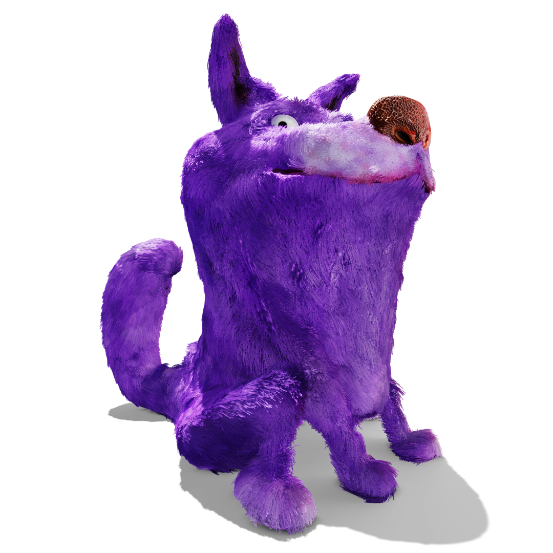 Perro 3D Ejecutivo